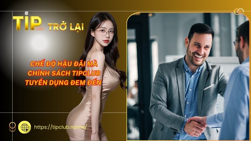 Chế độ hậu đãi mà chính sách Tipclub tuyển dụng đem đến Chế độ hậu đãi mà chính sách Tipclub tuyển dụng đem đến