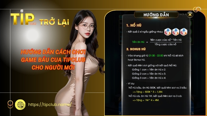 Hướng dẫn cách chơi game Bầu Cua Tipclub cho người mới Hướng dẫn cách chơi game Bầu Cua Tipclub cho người mới