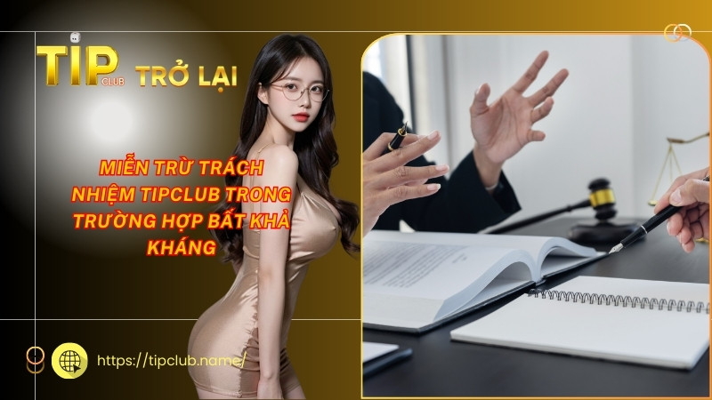 Miễn trừ trách nhiệm Tipclub trong trường hợp bất khả kháng Miễn trừ trách nhiệm Tipclub trong trường hợp bất khả kháng
