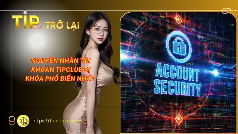 Nguyên nhân tài khoản Tipclub bị khóa phổ biến nhất Nguyên nhân tài khoản Tipclub bị khóa phổ biến nhất